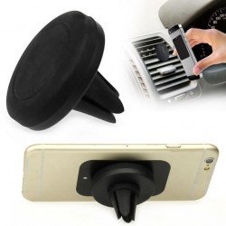 Universal Magnetic Air Vent Car Mount Holder QY (Black)